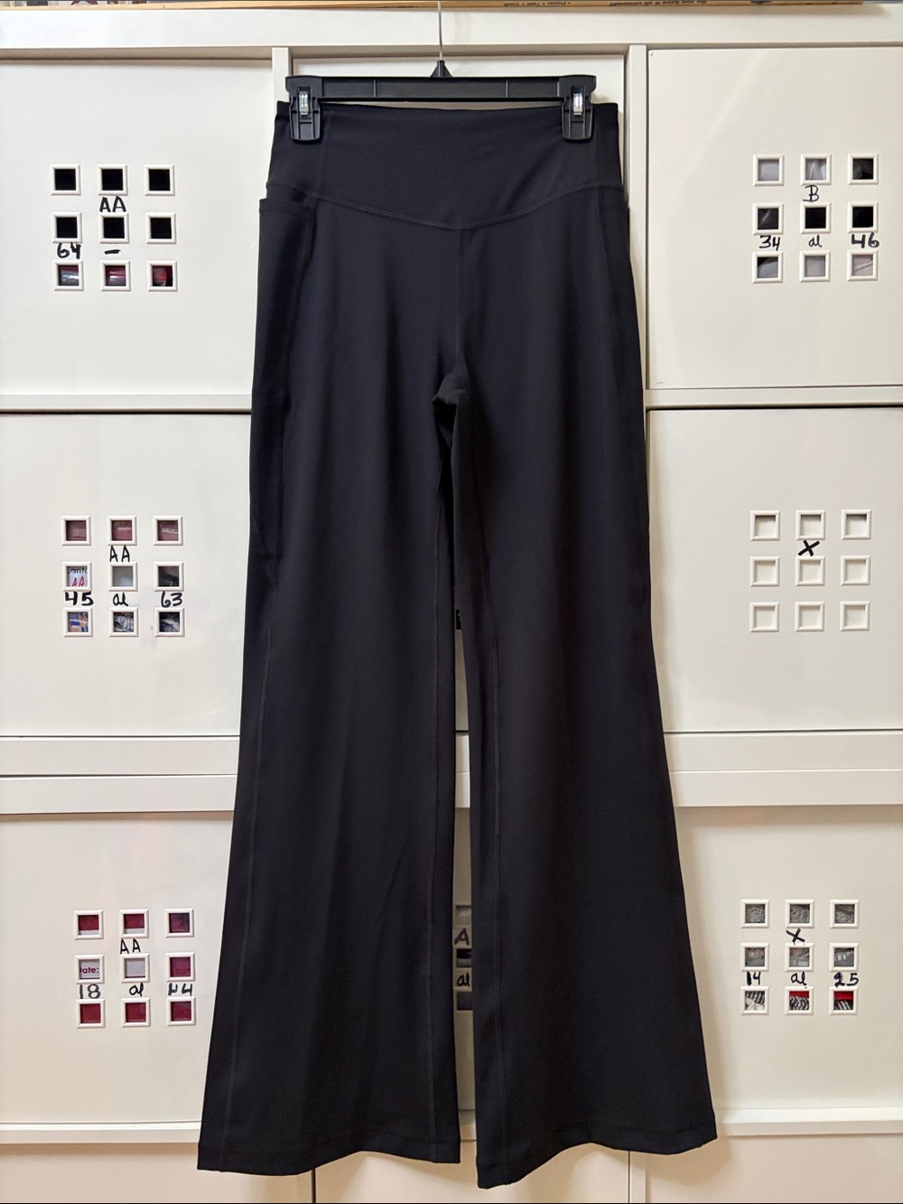 Tek Gear Excellent Used Condition  Black High Waisted Flare Yoga Pants Size M